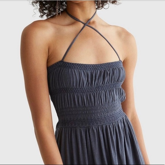 Lucky Boho Knit Maxi Dress - Rose Mauve Color - Picture 1 of 15